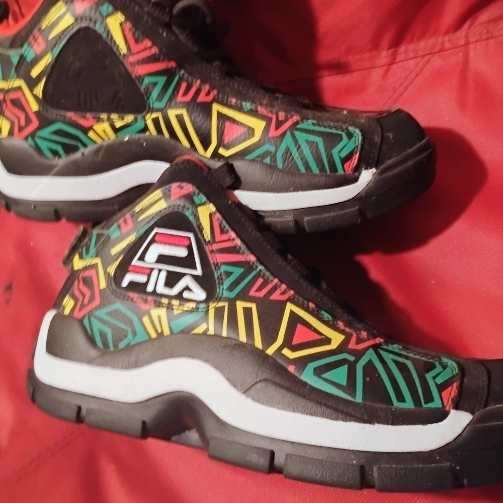Fila Multicolor Geometric Sneakers
